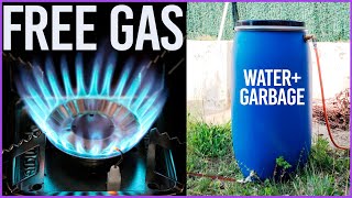 How to Make Free Gas with Garbage | Free Gas Butane  Propane | Liberty BioGas