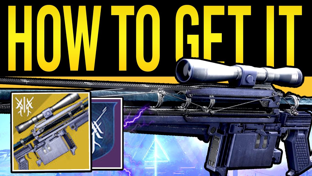 Destiny 2 How to Get CLOUDSTRIKE Exotic Sniper Rifle! Unlock