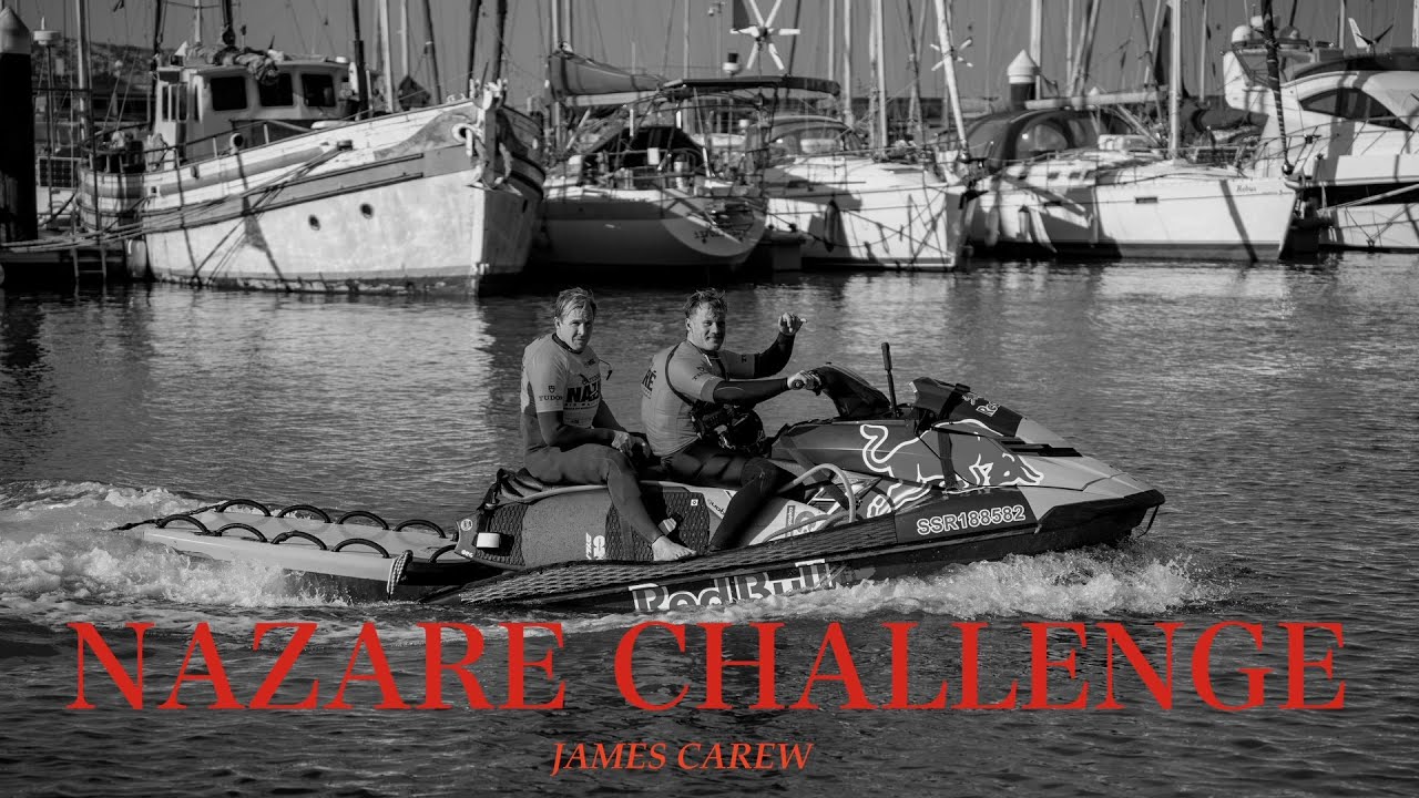 James Carew at the Nazaré Big Wave Challenge - YouTube