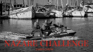 James Carew at the Nazaré Big Wave Challenge