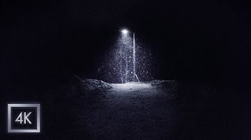 Snowfall in Freezing Forest, Norway | Atmospheric 4K Walking Tour | Binaural Audio for Relaxation