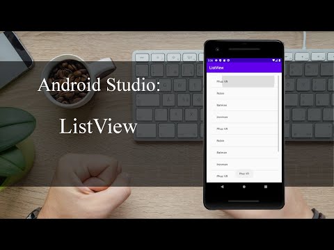 ListView - Android Studio Tutorial