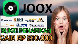 BUKTI PENARIKAN APLIKASI JOOX || CUMA KAROKE DAPET RP 200.000 || BANGDOAX screenshot 2