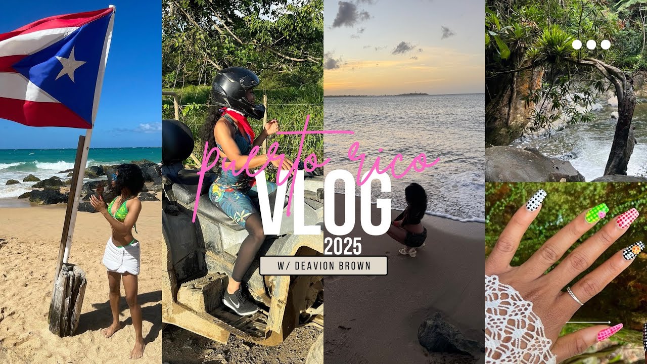 PUERTO RICO VLOG 2025 🇵🇷🌴| SAN JUAN, ATV RIDING, RAINFOREST TOUR
