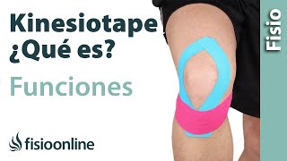 Kinesiotaping o vendaje neuromuscular. ¿Qué es y cómo funciona?