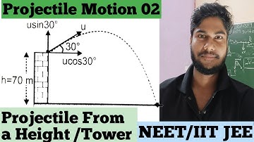 Projectile Motion 02 | Horizontal And Oblique Projection From a Height | Class 11th | NEET IIT/JEE |