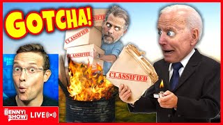 Benny Johnson alleges: BOMBSHELL: Joe CAUGHT Destroying EVIDENCE of Hunter Biden MONEY LAUNDERING Operation?!