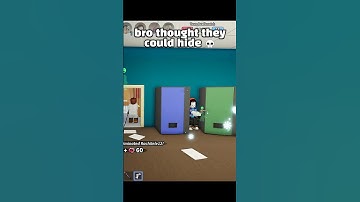 bro thought they could hide | murderers vs sheriffs 2 #mvs2 #roblox