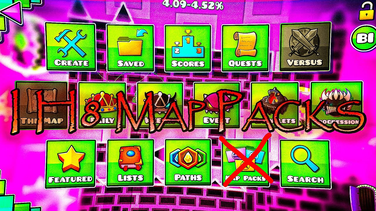 I H8 Map Packs (Death Step 100% & PG Clubstep 100%) - YouTube