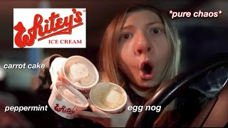 LATE NIGHT WHITEY’S RUN!! *holiday menu* | VLOGMAS DAY 11 by olivia leigh 54 views 4 months ago 6 minutes, 11 seconds