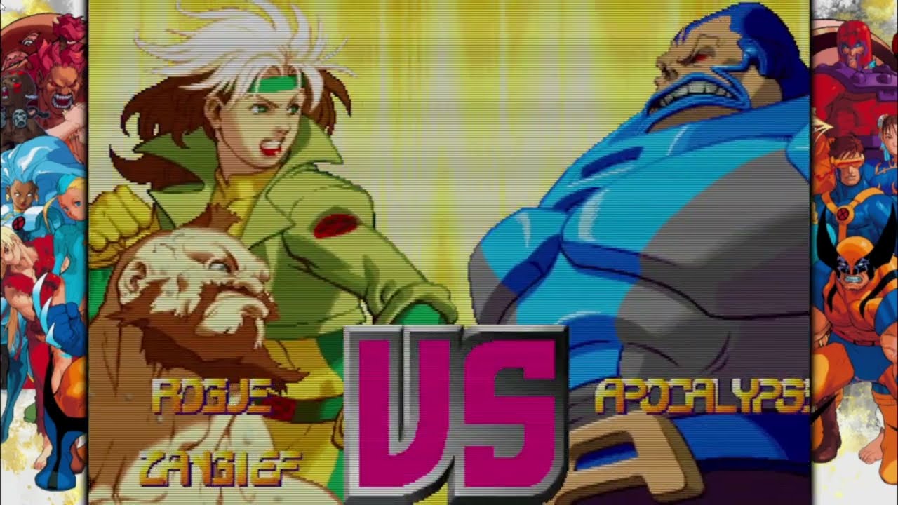 X-Men vs Street Fighter Rogue Zangief