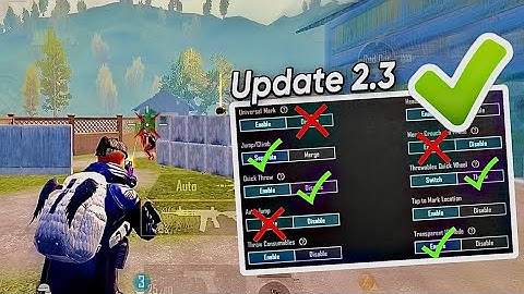 UPDATE 2.3 | BEST SETTINGS & SENSITIVITY TO IMPROVE HEADSHOTS AND HIP-FIRE  ✅❌ | PUBG MOBILE / BGMI