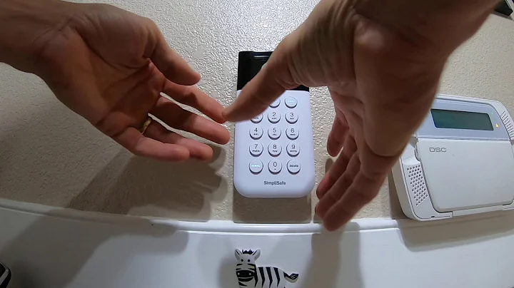 HOW TO CHANGE THE BATTERIES ON A SIMPLI SAFE KEYPAD