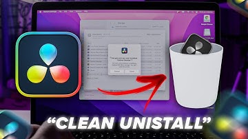 How to uninstall DAVINCI RESOLVE on MacBook? (Clean Everything)