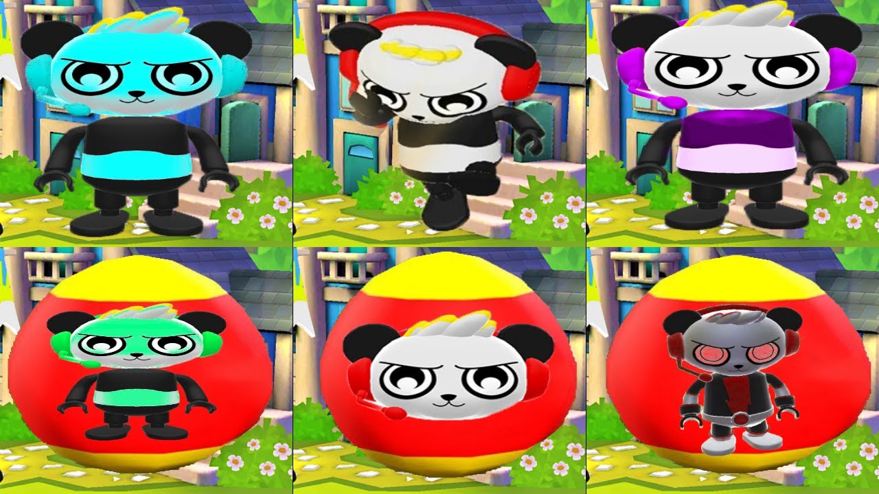 Tag with Ryan Combo Panda vs Blue Combo Panda vs Purple Combo Panda