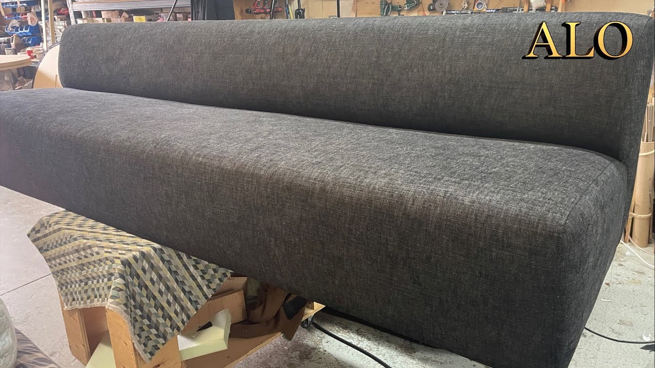 HOW TO UPHOLSTER A SOFA ALO Upholstery YouTube