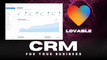 How to Build CRM Using Lovable Part 1