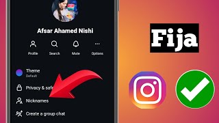 Cómo configurar un apodo en el chat de Instagram fácilmente screenshot 5