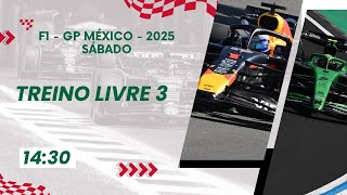 FORMULA 1 AO VIVO | TREINO LIVRE 3 - GP MEXICO LIVE TIMING