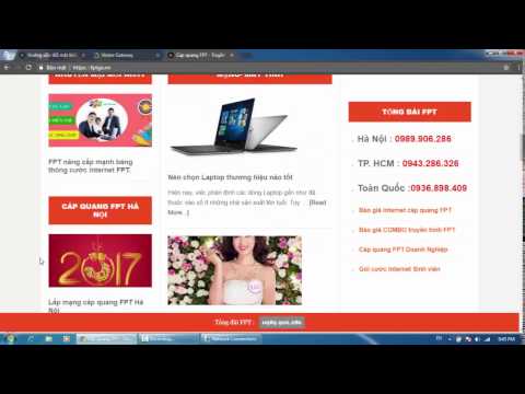 Video Hướng dẫn đổi mật khẩu modem wifi FPT 2017 - youtube