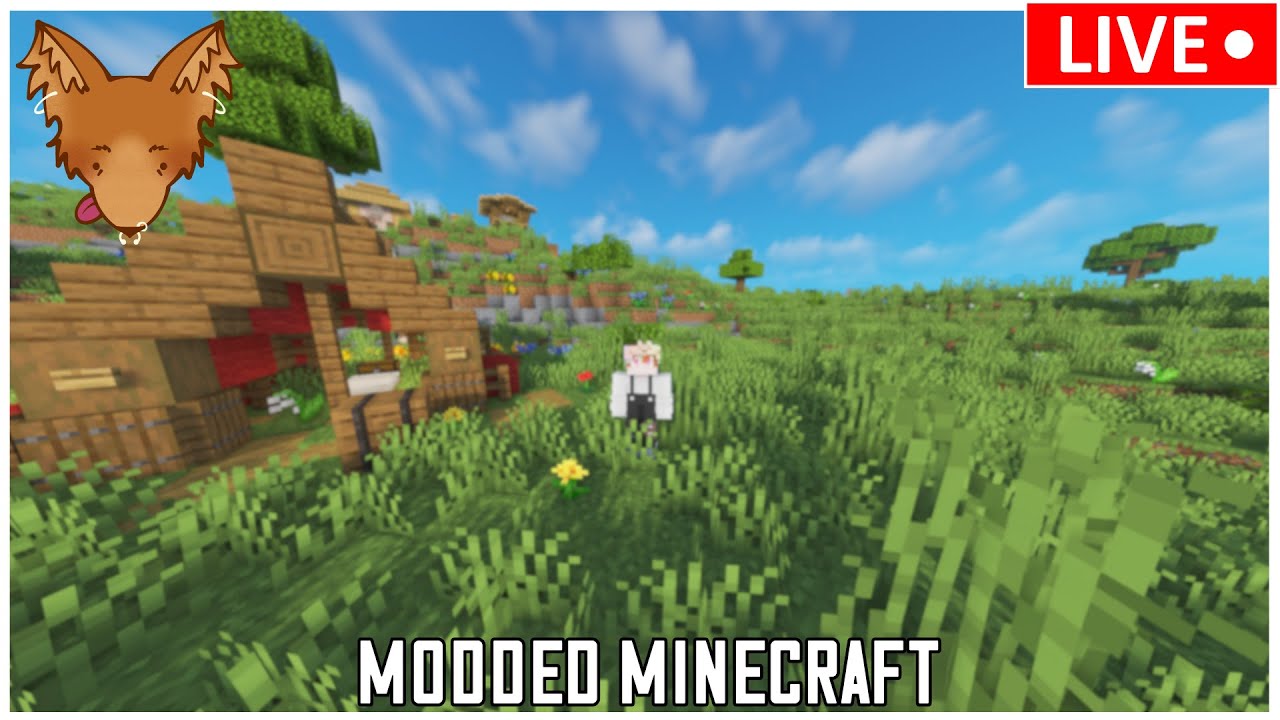 Starting a new world | Modded Minecraft 💚🦊