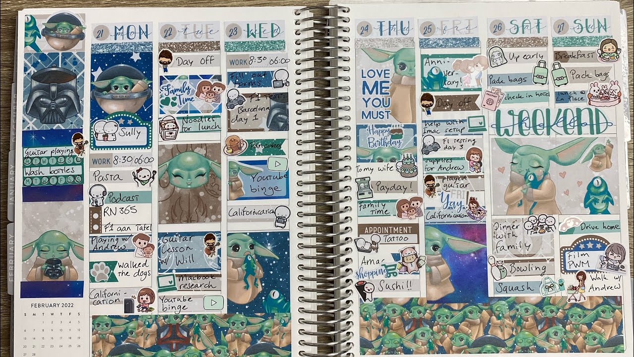 pwm husband edition - ilove2print - memory plan with my husband