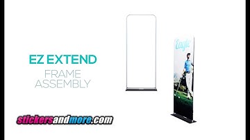 EZ Tube Extended Banner Assembly