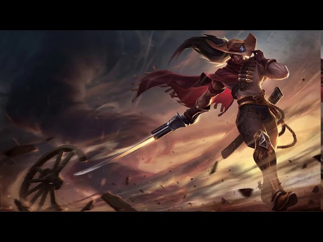 High Noon Ashe League Of Legends Live Wallpaper - WallpaperWaifu