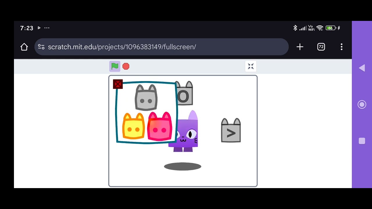 A cool little thing i made on scratch - YouTube