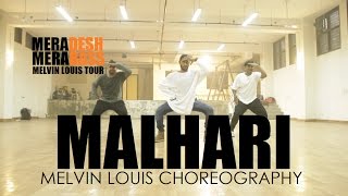 Video thumbnail of "Malhari || Melvin Louis Choreography || Bajirao Mastani"