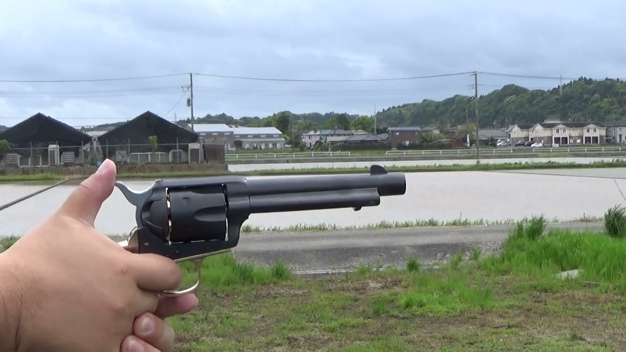 レビュー】モデルガン「SAA.45ピースメーカー ヘビーウエイト 組立