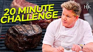 20 Minutes to Perfect Four Meat Temperatures | Hell's Kitchen USA
