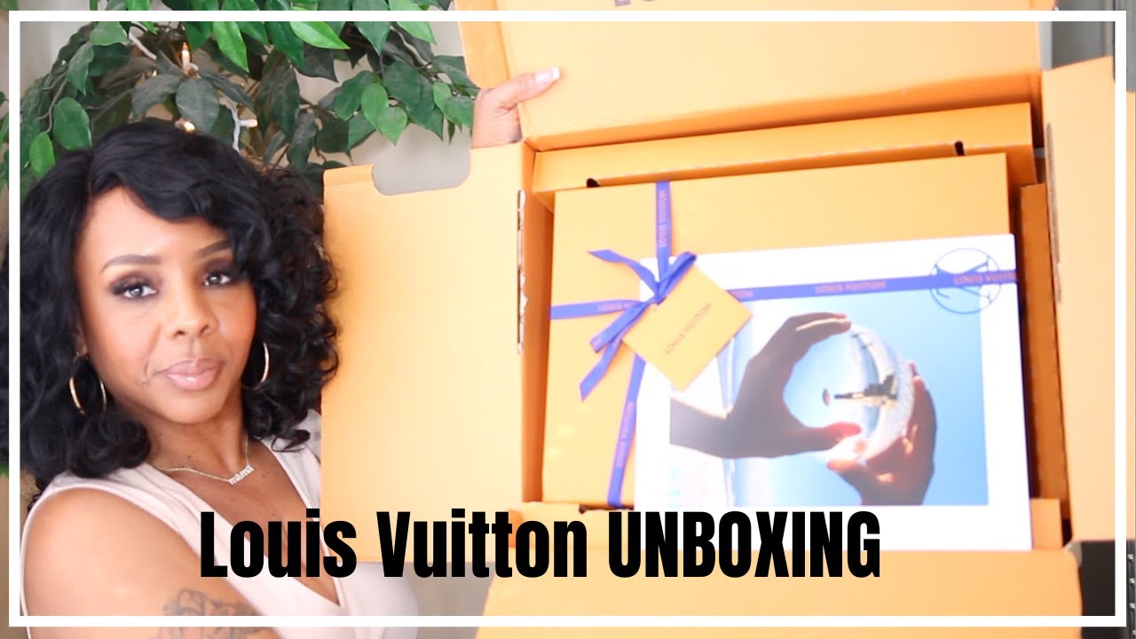 LOUIS VUITTON INTARSIA JACQUARD DUCK SHORT-SLEEVED CREWNECK PICKUP/UNBOXING  