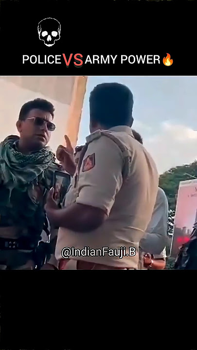 Police Vs Army Power🔥☠️Power of Indian Army🪖🗿#police #army #power #indianarmy #commando #viral #nsg