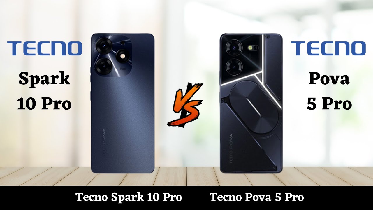 Tecno Spark 10 Pro Vs Tecno Pova 5 Pro 5G - Full Comparison 2023