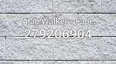 Alan Walker Fade Roblox Id Roblox Music Code Youtube - faded id song code roblox roblox quotes