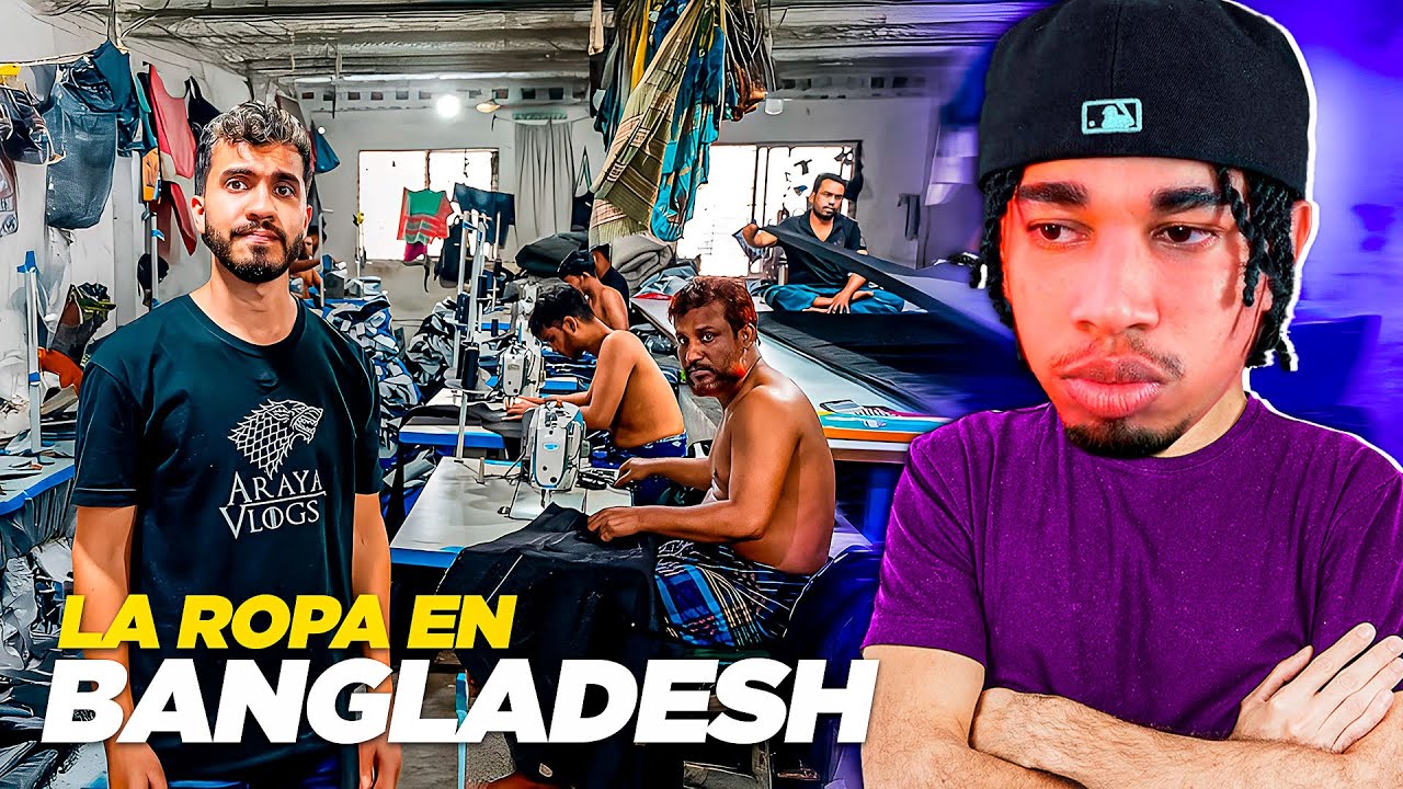Rdjavi reacciona a La CRUEL REALIDAD de la ROPA BARATA hecha en BANGLADESH 🇧🇩