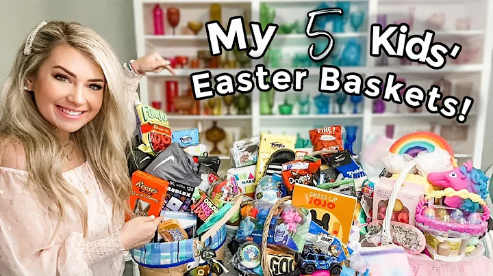 WHAT'S IN MY KIDS' EASTER BASKETS 2021 ✝️🐰🐣 EASTER IDEAS FOR TEEN BOYS, GIRLS & TODDLER