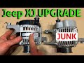Jeep XJ Alternator Upgrade - Bracket Mod How To