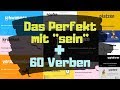 Das Perfekt mit ''sein'' + 60 Verben mit Beispielen