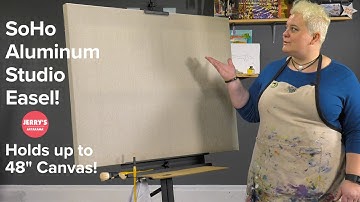 SoHo Aluminum Studio Easel - Major Bang for your Buck!