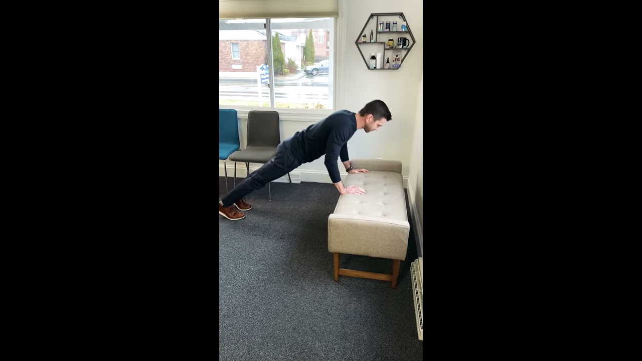 Push-ups chair modification