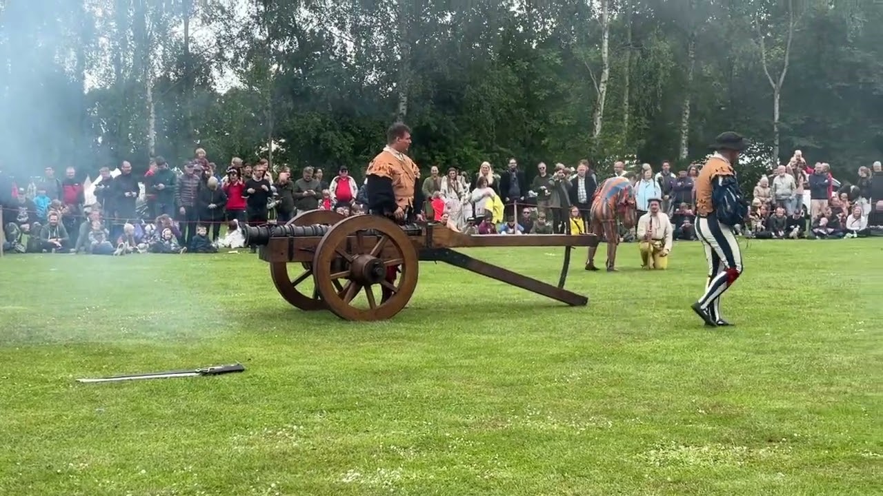Krigshistorisk Festival. Kanonshow. København. 2024.