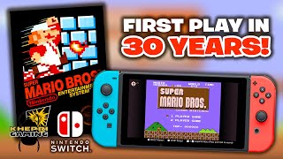 Playing Super Mario Bros on NES for the First Time in 30 YEARS! | Nintendo Switch
Ive not played Super Mario Bros on the NES for around 30 years, which is a true Nintendo classic. Thanks to the amazing Nintendo Switch, you can now play vintage NES games and in this video Ive playing Super Mario Bros for the very first time since I was a child.
I was 3 years old when the game first came out on the NES, so its an old game - even for me, but how does it stack up in 2020? Is it still fun to play despite the 8-bit graphics and basic controls? Especially on the back of me just completing Super Mario Odyssey on the Switch,
Watch now and please subscribe to Khepri Gaming, please like the video and comment below.
#SuperMarioBros #NES #RetroGaming Playing Super Mario Bros on NES for the First Time in 30 YEARS! | Nintendo Switch