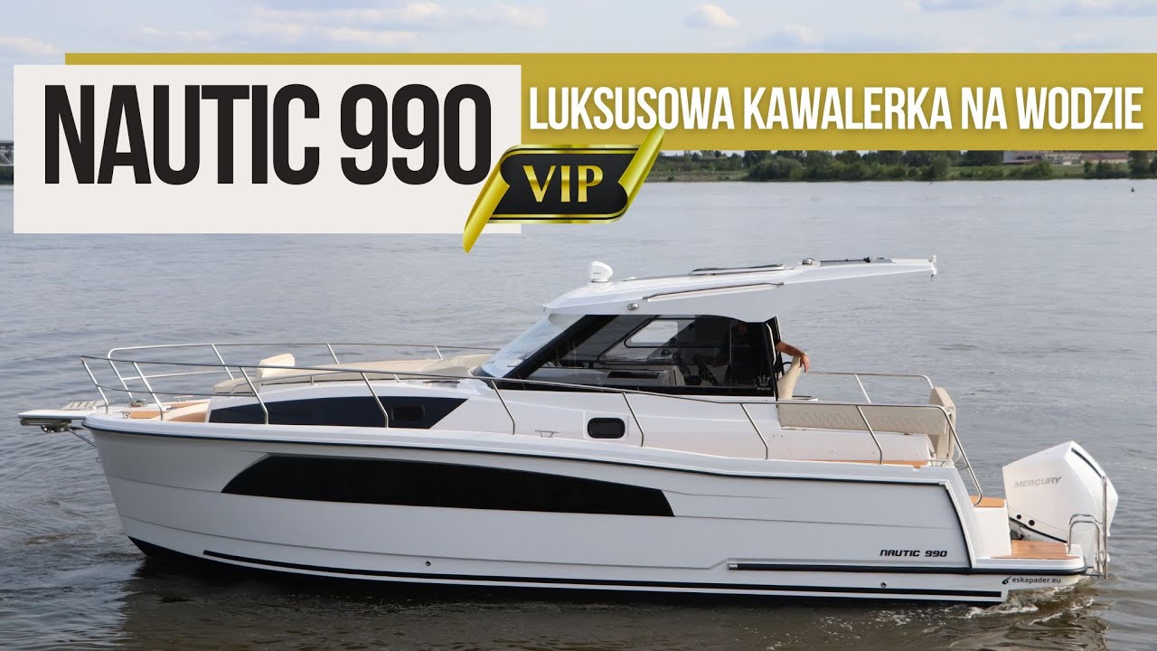 NAUTIC 990 Luksusowa kawalerka na wodzie | ESKAPADER PŁOCK