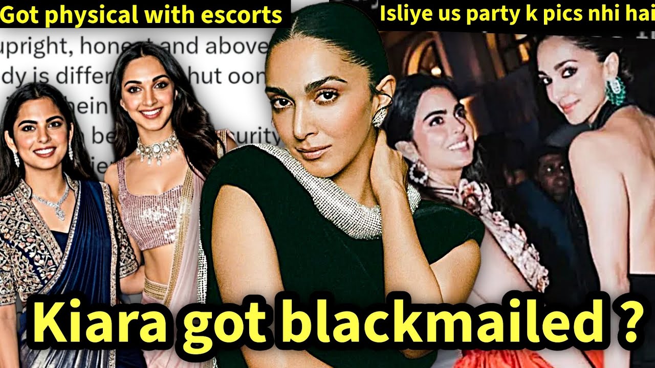 KIARA and ISHA AMBANI were blackmailed by the ESCO*TS ? They captured them at Isha's Bachelorette ? 