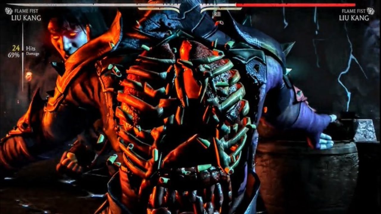 MKX *LIU KANG* IMPOSSIBLE KOMBO!! (69%) NO STAGE INTERACTIONS