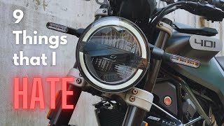 9 Things I Hate on my Husqvarna Svartpilen 401 | Ownership Review