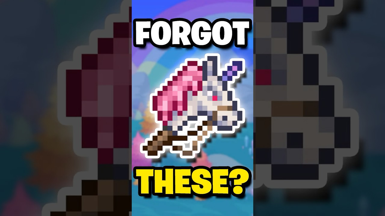 Помните эти забытые предметы из Terraria?