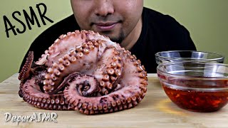 ASMR  whole octopus with homemade sauce by myself | No talking | real eating | ASMR MALAYSIA